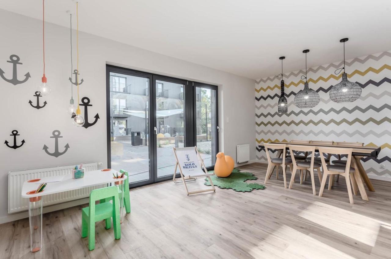 Apartament Morski Keja II Kolobrzeg Podczele Kültér fotó