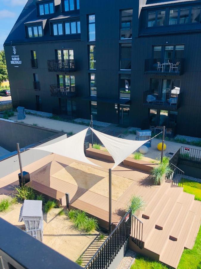 Apartament Morski Keja II Kolobrzeg Podczele Kültér fotó