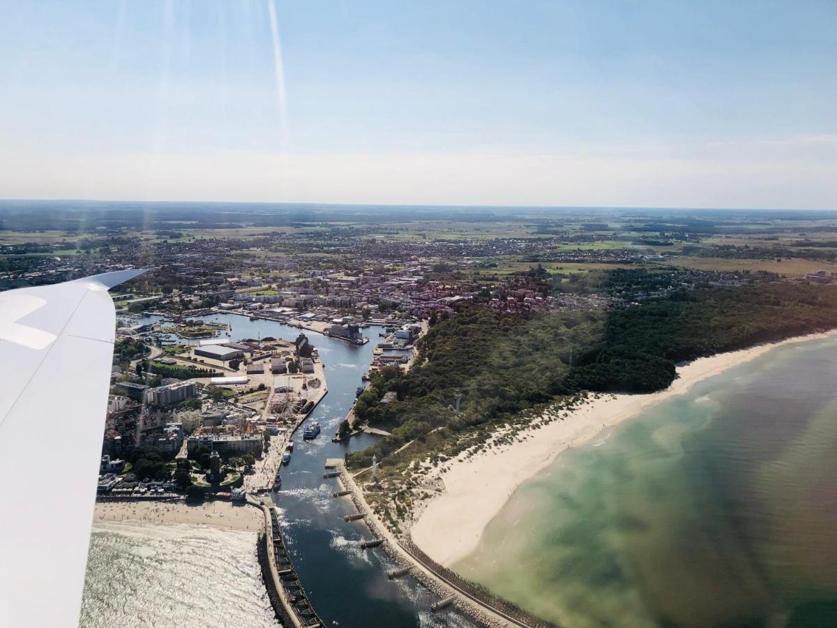 Apartament Morski Keja II Kolobrzeg Podczele Kültér fotó